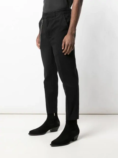 Shop Ksubi Pull-on Sid Trousers In Black
