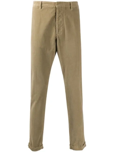 Shop Dsquared2 Relaxed-fit Chinos In Neutrals