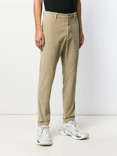 Shop Dsquared2 Relaxed-fit Chinos In Neutrals