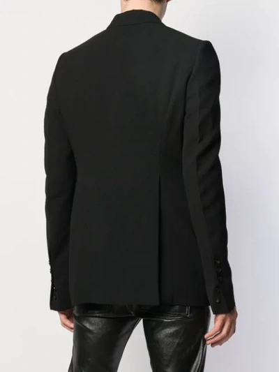 Shop Rick Owens Plain Blazer In Black