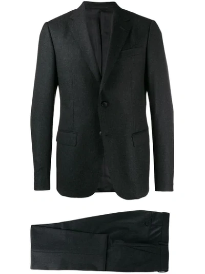 Shop Z Zegna Classic Two-piece Suit In Grey
