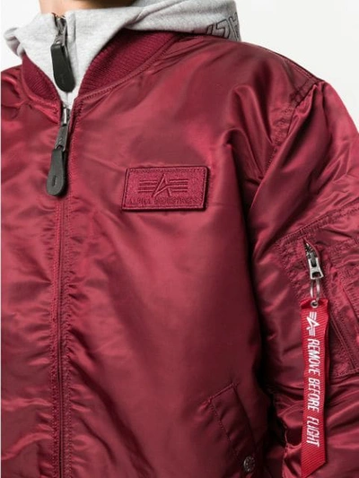 Shop Alpha Industries Na In Red