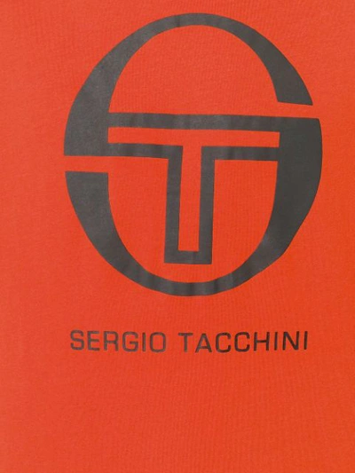Shop Sergio Tacchini Logo T-shirt - Yellow