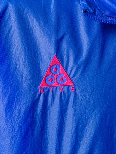 Shop Nike Acg Anorak In Blue