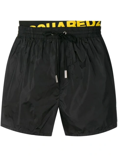 Shop Dsquared2 Swim Shorts In Black