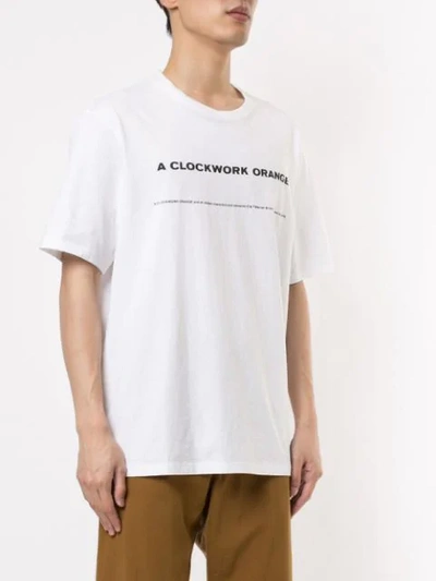 Shop Undercover A Clockwork Orange T-shirt In White