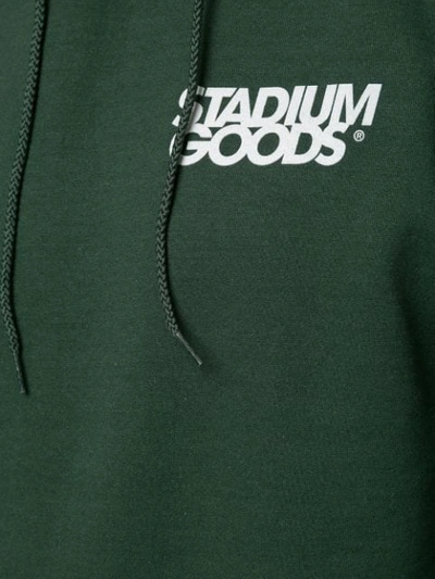 Shop Stadium Goods Pocket Lock Up Hoodie In Green