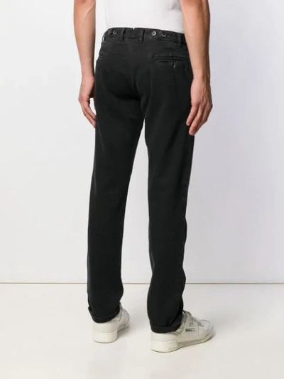 Shop Barena Venezia Relaxed Fit Chinos In Black