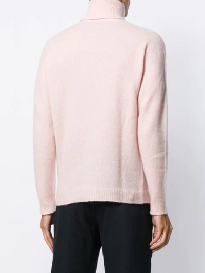 Shop Roberto Collina Pullover Mit Rollkragen In Pink