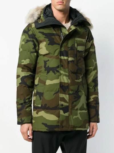 Shop Canada Goose Carson Parka In Green