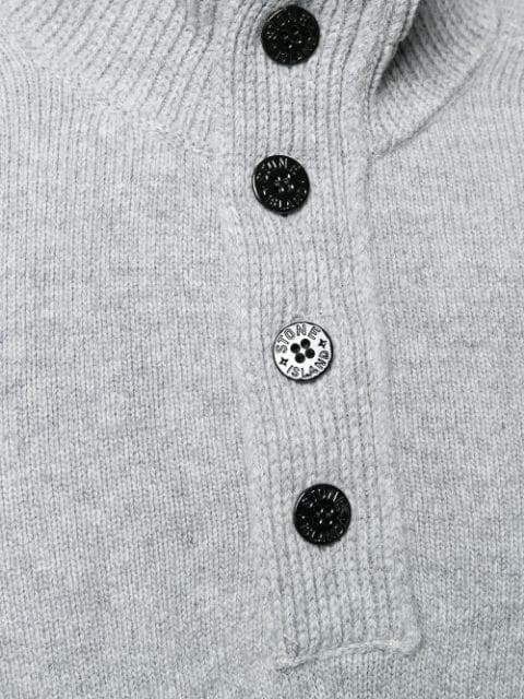 Stone Island Loose Fitted Sweater In Grey | ModeSens