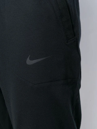 Shop Nike Jersey Sweatpants In 010 Black