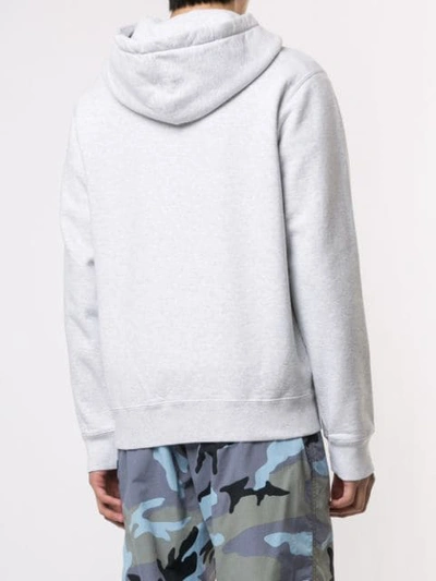 Shop Supreme World Famous Hoodie In Grey