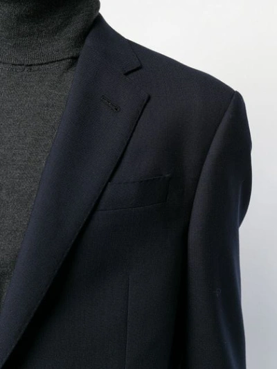 Shop Giorgio Armani Two-piece Formal Suit In Blue