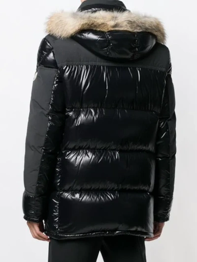 Shop Moncler Frey Padded Jacket In Black