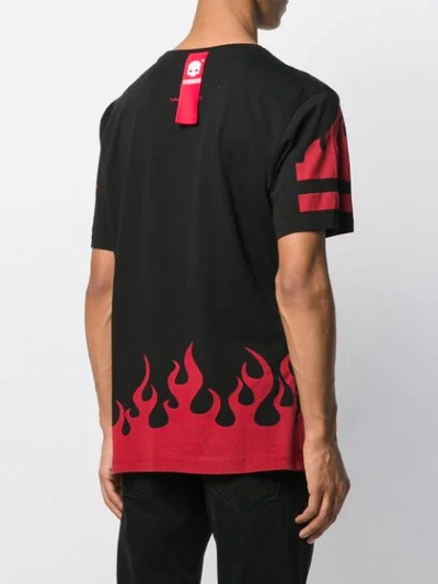 Shop Hydrogen Hot T-shirt In Black