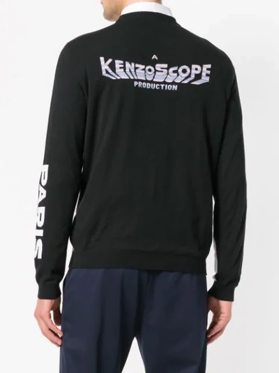 Shop Kenzo Spaced Out Sweater In Black