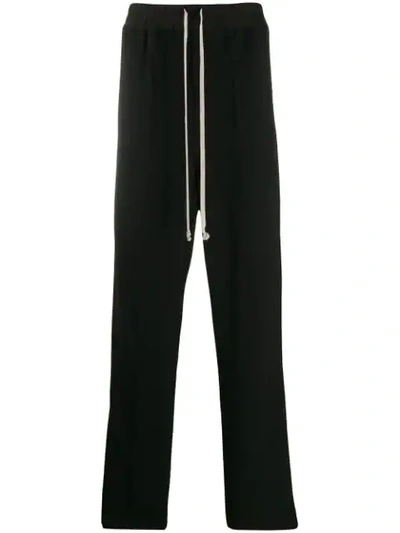 Shop Rick Owens Straight-leg Trousers In Black