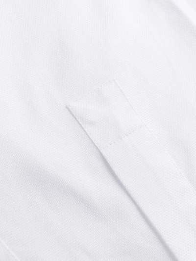 Shop Z Zegna Classic Long-sleeved Shirt In White