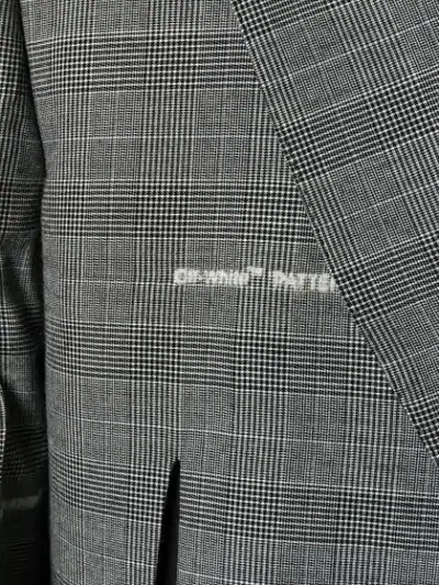 Off-white Constructed Blazer In 0600 Light Grey No Color