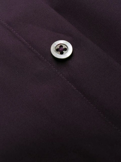 Shop Maison Margiela Classic Tailored Shirt In Purple