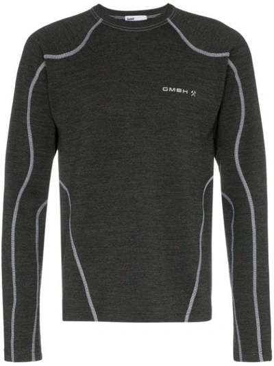 Shop Gmbh Asia Long-sleeve T-shirt In Grey