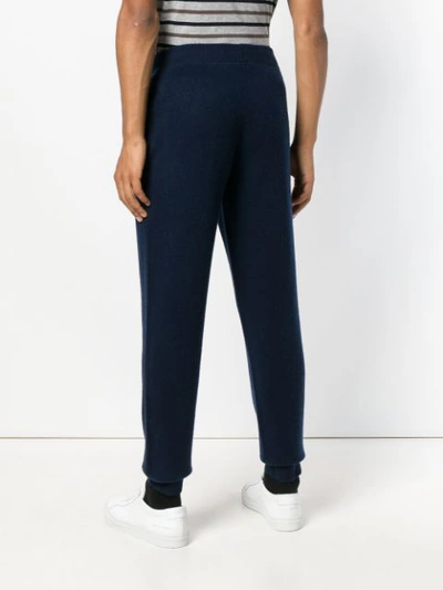 Shop Z Zegna Cashmere Lounge Trousers In Blue