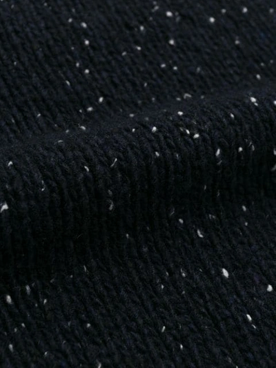 Shop Maison Margiela Speckled Sweater In Blue