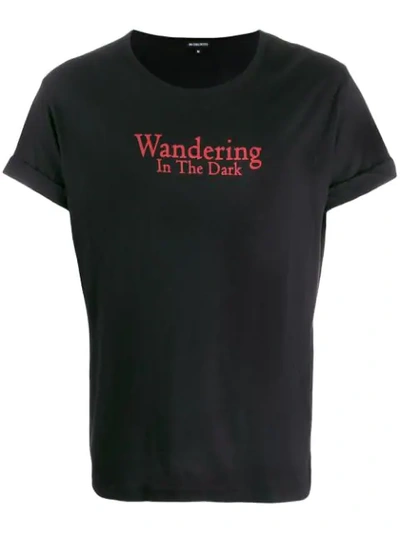 Ann Demeulemeester Wandering In The Dark T-shirt In Black