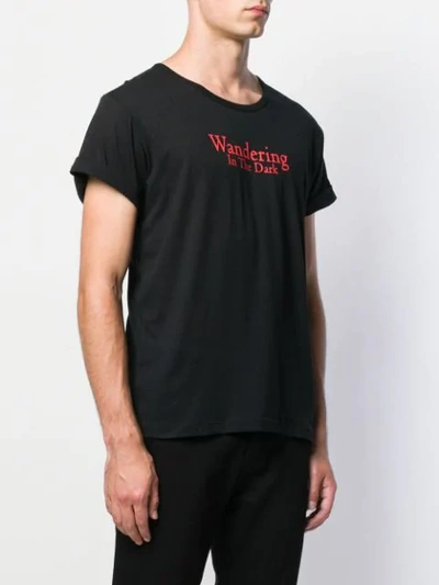 Ann Demeulemeester Wandering In The Dark T-shirt In Black