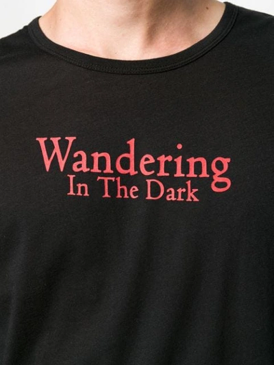Ann Demeulemeester Wandering In The Dark T-shirt In Black