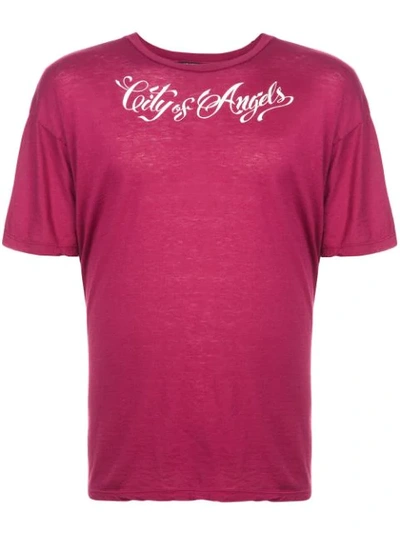 Shop Adaptation City Of Angels T-shirt - Red