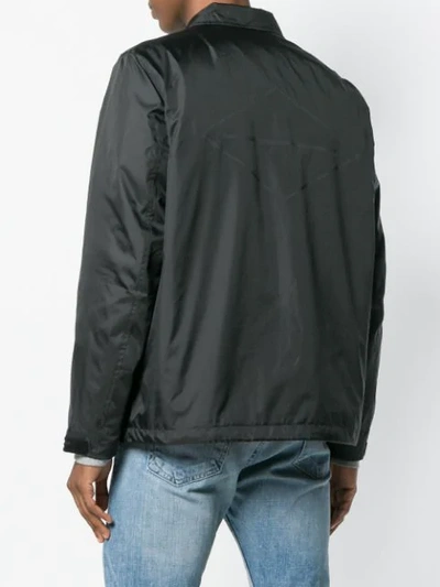 Shop Rag & Bone Waterproof Button Jacket - Black