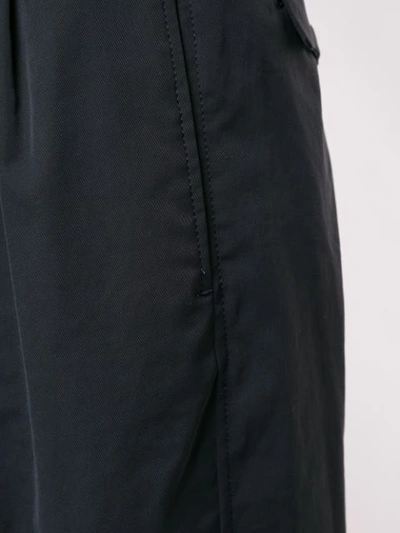 Shop 08sircus Tapered Trousers In Blue