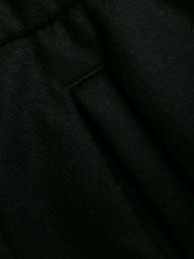Shop Prada Zipped Detail Trousers In Black