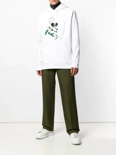 Lacoste X Disney Mickey Hoodie - White | ModeSens