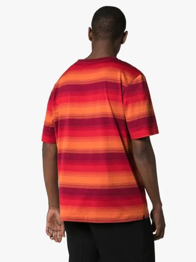 Shop Missoni Stripe Pattern T-shirt In S403d