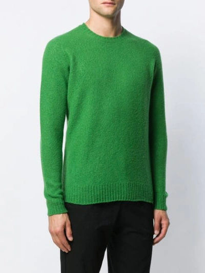 Shop Drumohr Knitted Jumper In Green