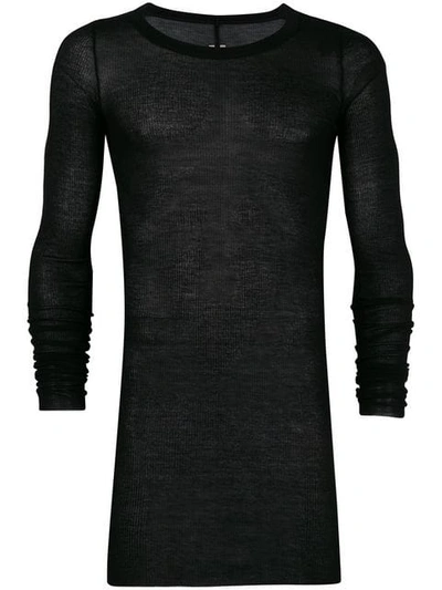 rick owens 20S tecuatl BASIC LS TEE