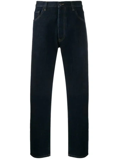 Shop Prada Straight-leg Jeans In Blue