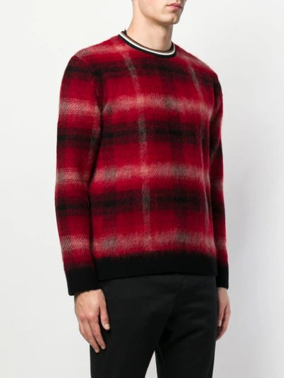 Shop N°21 Nº21 Patterned Sweater - Red