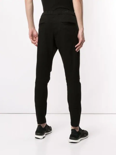 Shop Attachment Drawstring Waist Trousers In Black