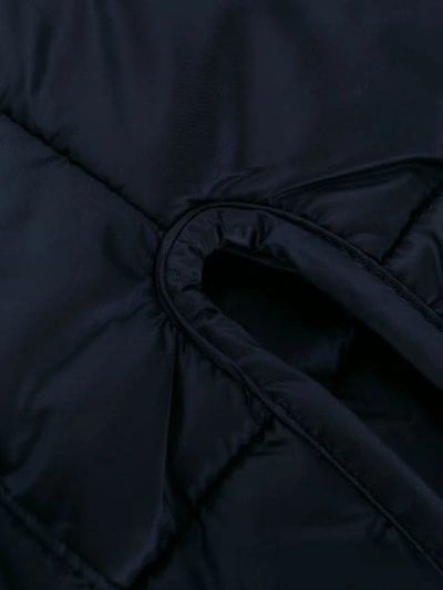 Shop Michael Kors Padded Jacket In Blue