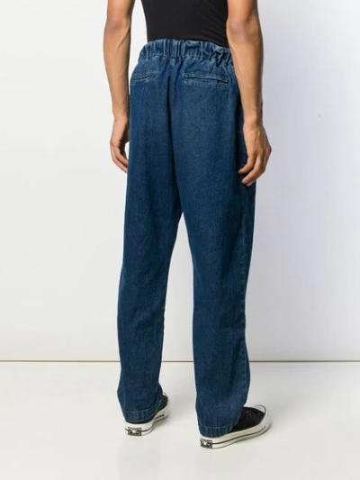 Shop The Silted Company Wide-leg Jeans In Blue