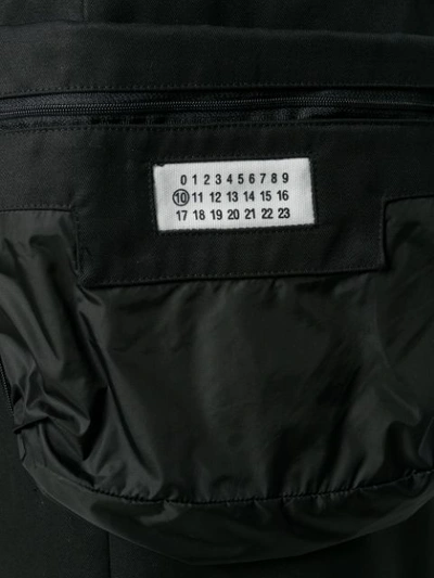 Shop Maison Margiela Belt Bag Track Pants In Black