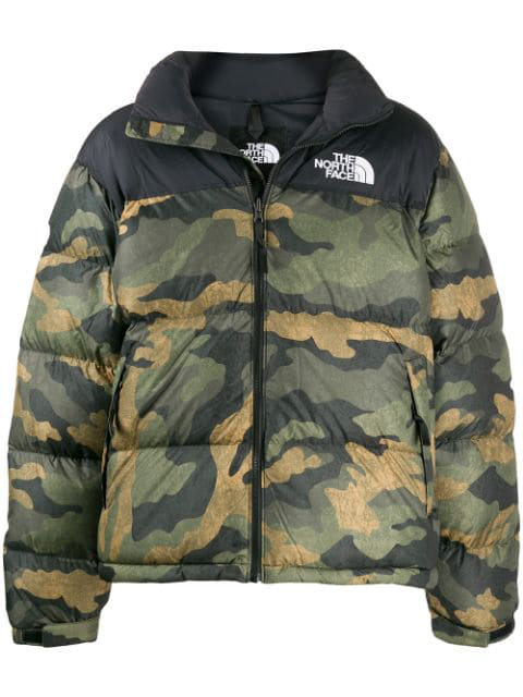 north face nuptse camo jacket