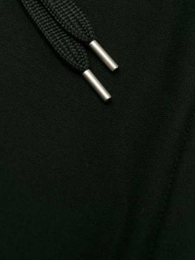 Shop Neil Barrett Chain Detail Hoodie In Black
