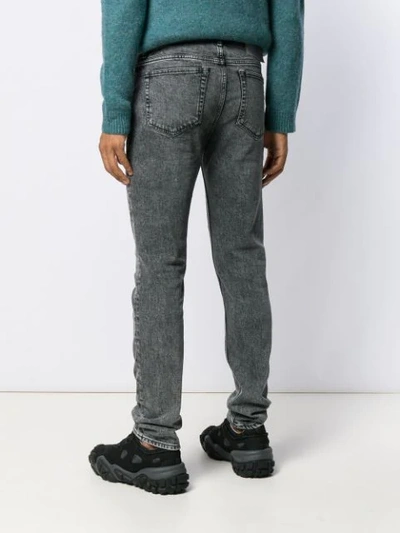 Shop Acne Studios North Marble Jeans In Grey