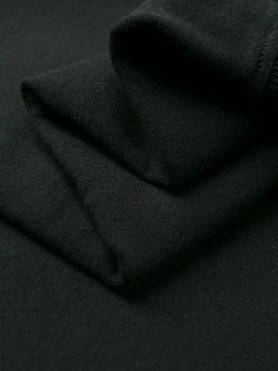Shop Dondup Logo Print Sweater In Black