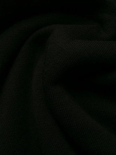 Shop Msgm Holly & Benji Printed Sweateshirt In Black